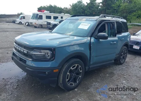 2023 Ford Bronco Sport Outer Banks z USA, uszkodzony, nr VIN 3FMCR9C6XPRD14669